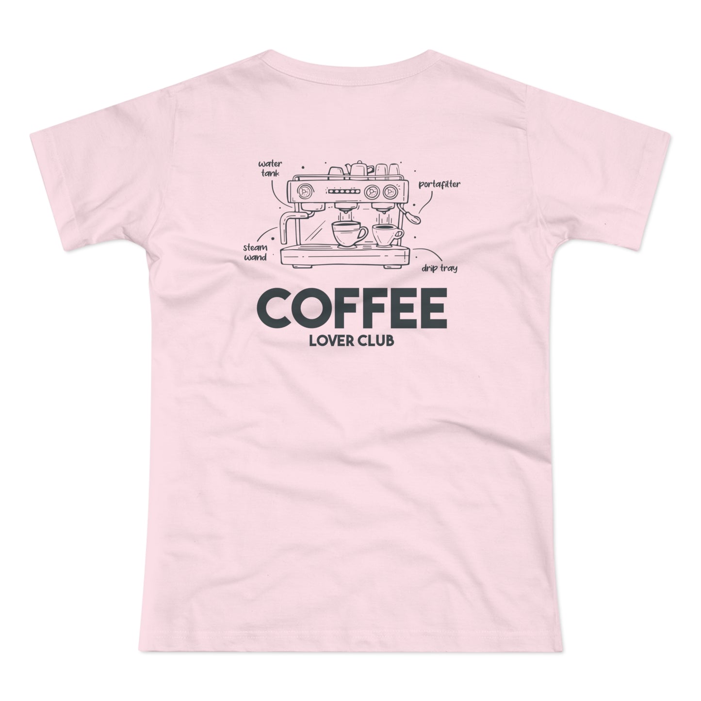 Coffee Shirt • Coffee Lover Club Tshirt • Barista T-Shirt • Geschenk Kaffeeliebhaber • Espresso Machine Tee • Minimalistischer Kaffee Print