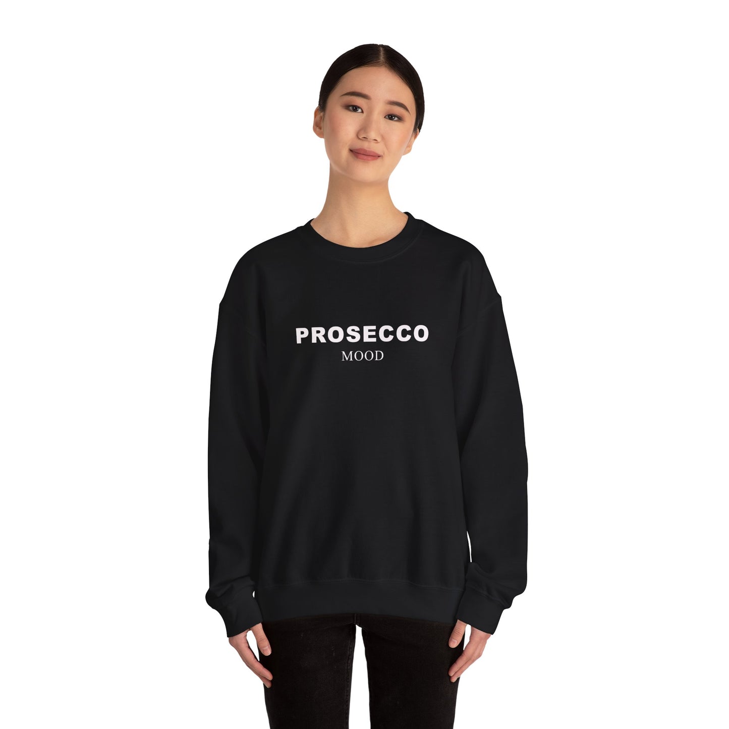 Prosecco Mood Sweater • Stylischer Statement Pullover • Sekt Sweatshirt • Geschenk für Prosecco-Fans • Mädelsausflug Pulli minimalistisch
