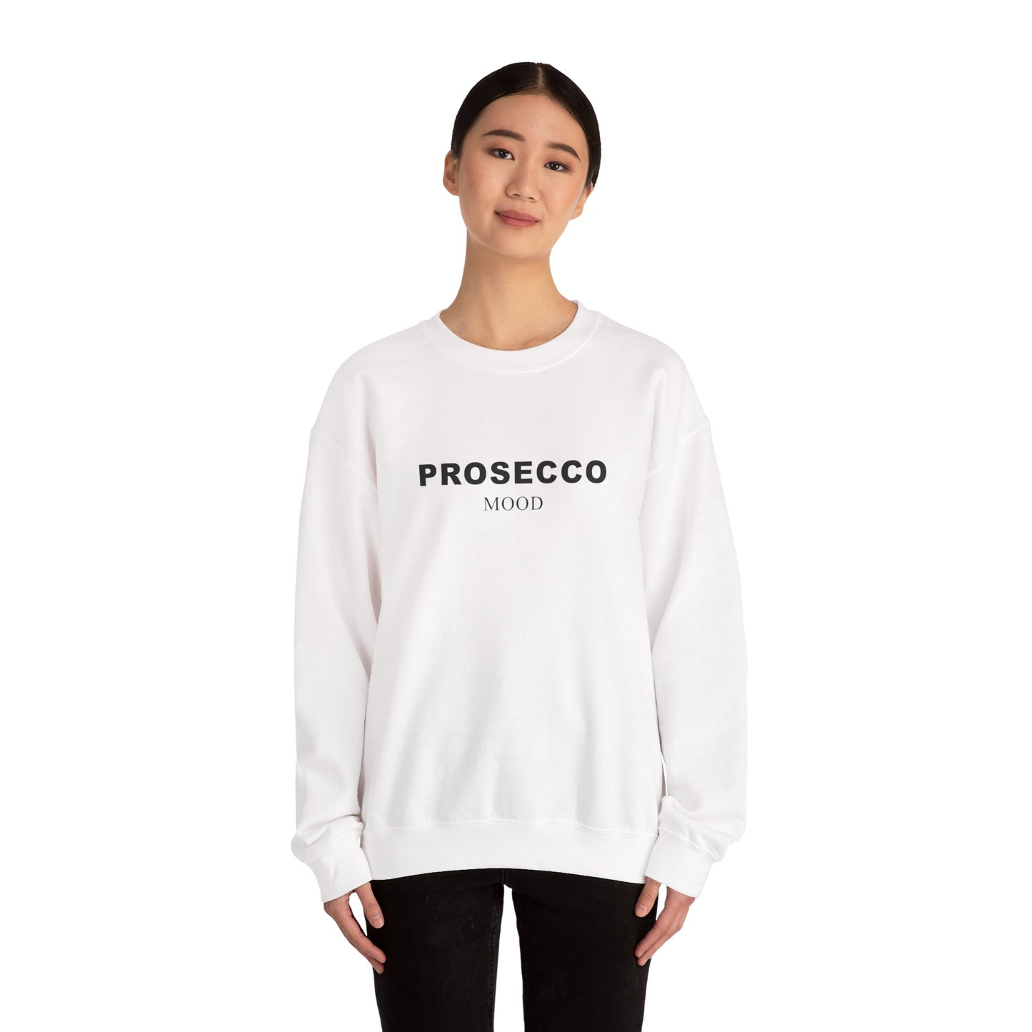 Prosecco Mood Sweater • Stylischer Statement Pullover • Sekt Sweatshirt • Geschenk für Prosecco-Fans • Mädelsausflug Pulli minimalistisch