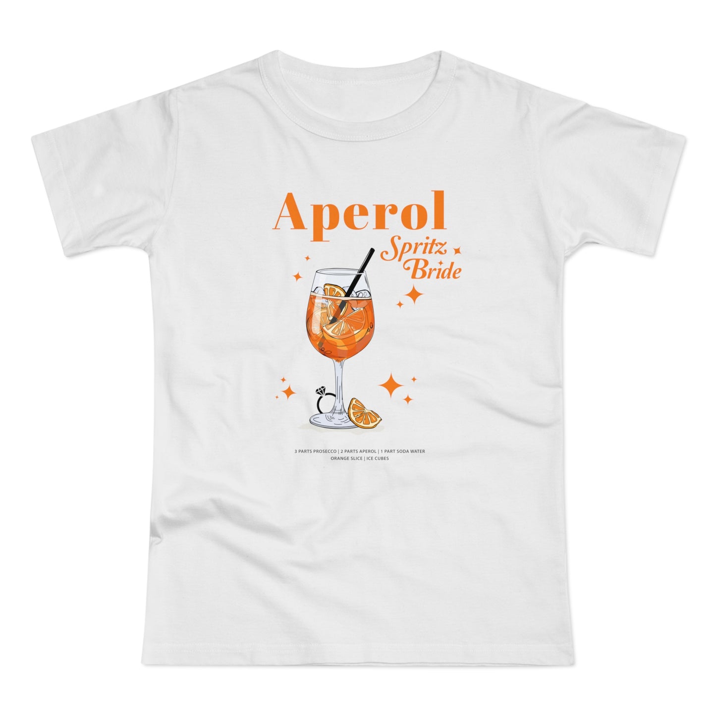 Aperol Tshirt • JGA T-Shirt Aperol Spritz • Shirt JGA Team Braut • Braut & Team Braut Tshirt für Junggesellinnenabschied • Mädels Gruppe