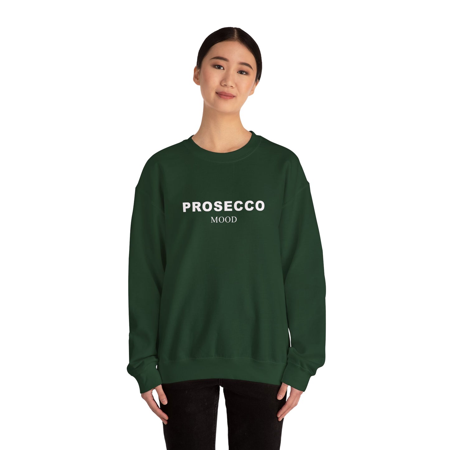 Prosecco Mood Sweater • Stylischer Statement Pullover • Sekt Sweatshirt • Geschenk für Prosecco-Fans • Mädelsausflug Pulli minimalistisch