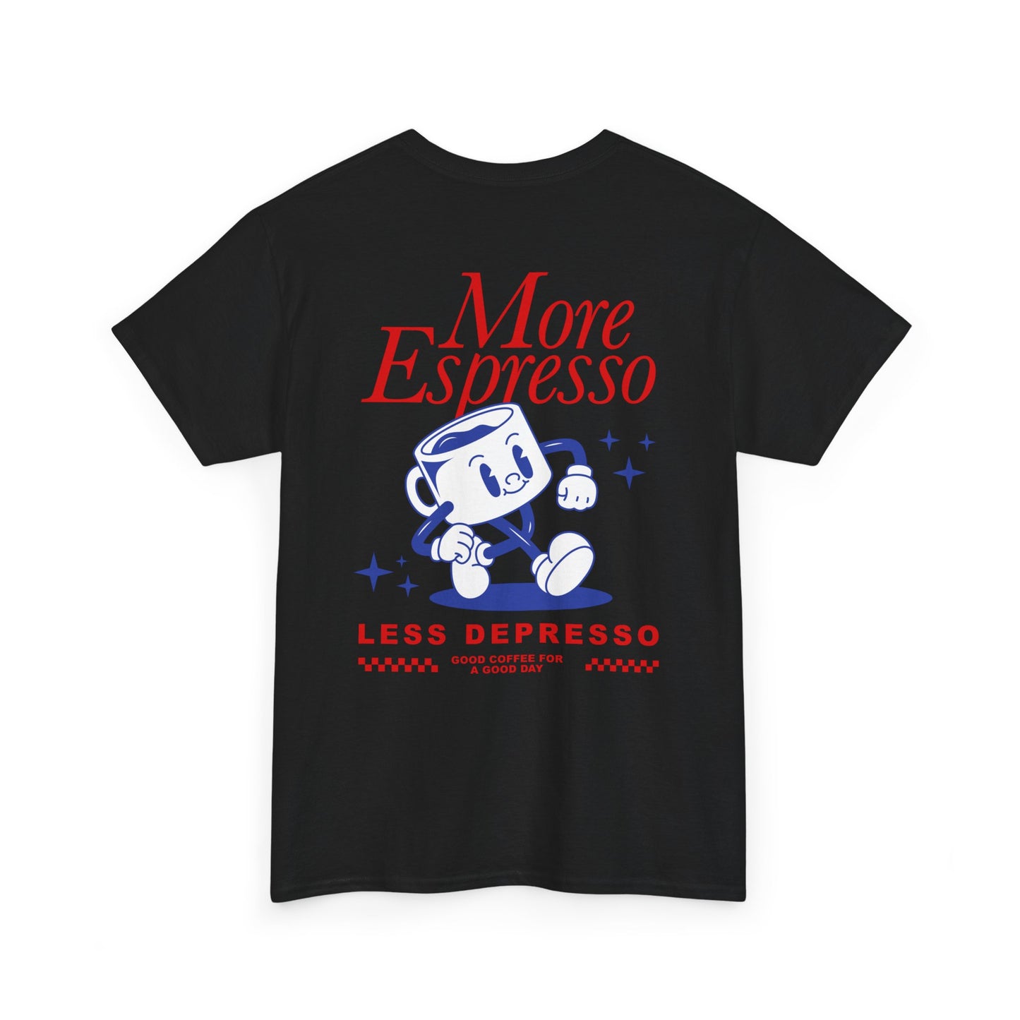 More Espresso less Depresso • Lustiges Coffee Tshirt • Slow Morning Club T-Shirt • Trendy Espresso Lover Vintage Print Breakfast Club Tshirt