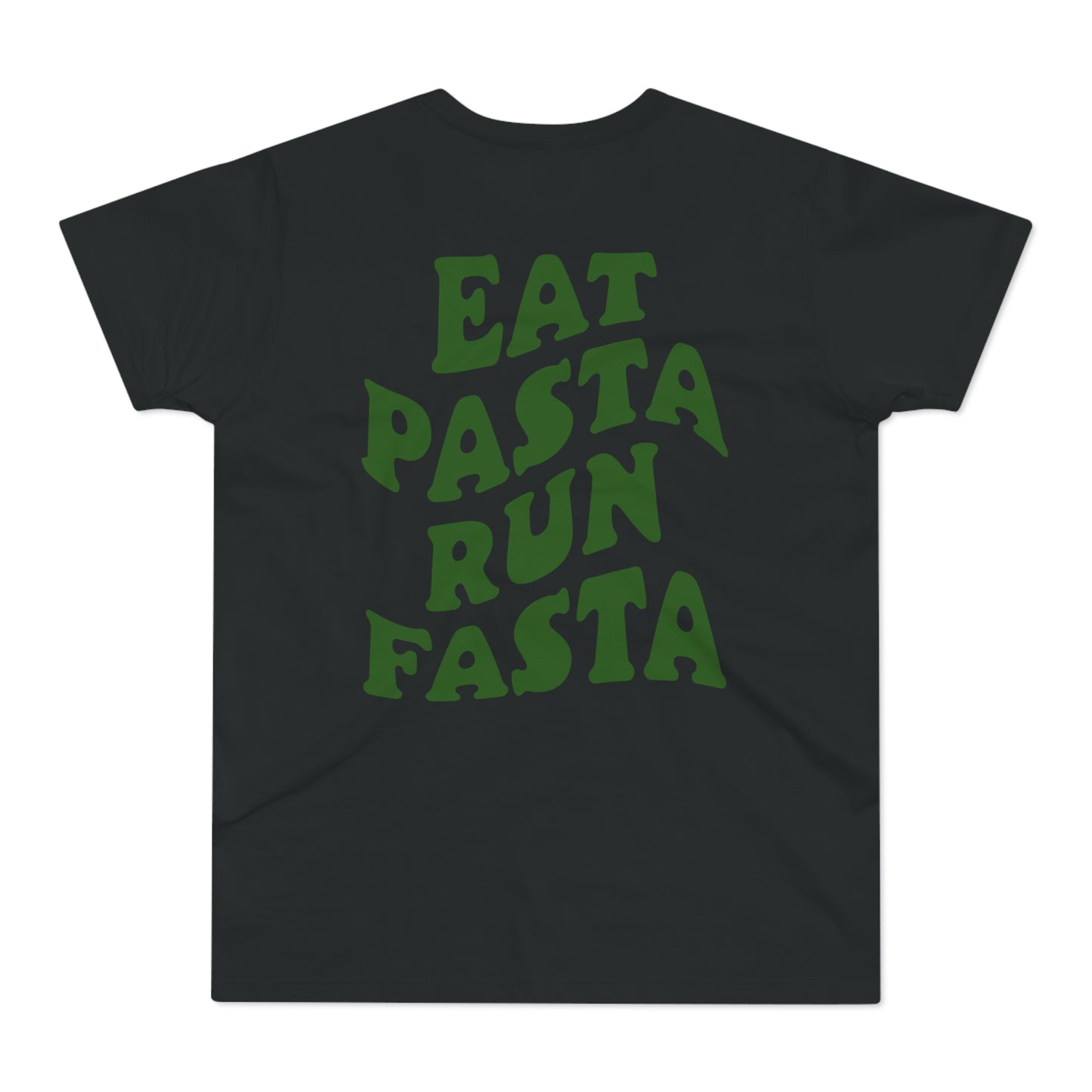 Eat Pasta Run Fasta Shirt • Lustiges Fitness T-Shirt • Geschenk für Pasta Fans • Italien Foodie Shirt • Sport & Humor Shirt Herren Damen