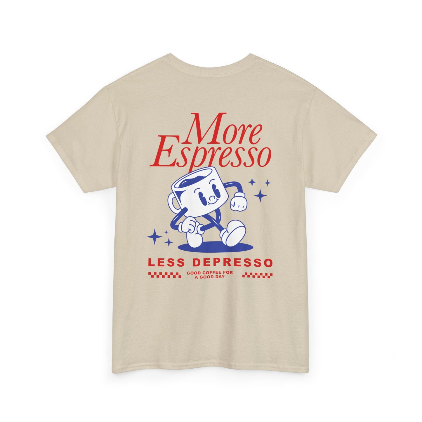 More Espresso less Depresso • Lustiges Coffee Tshirt • Slow Morning Club T-Shirt • Trendy Espresso Lover Vintage Print Breakfast Club Tshirt