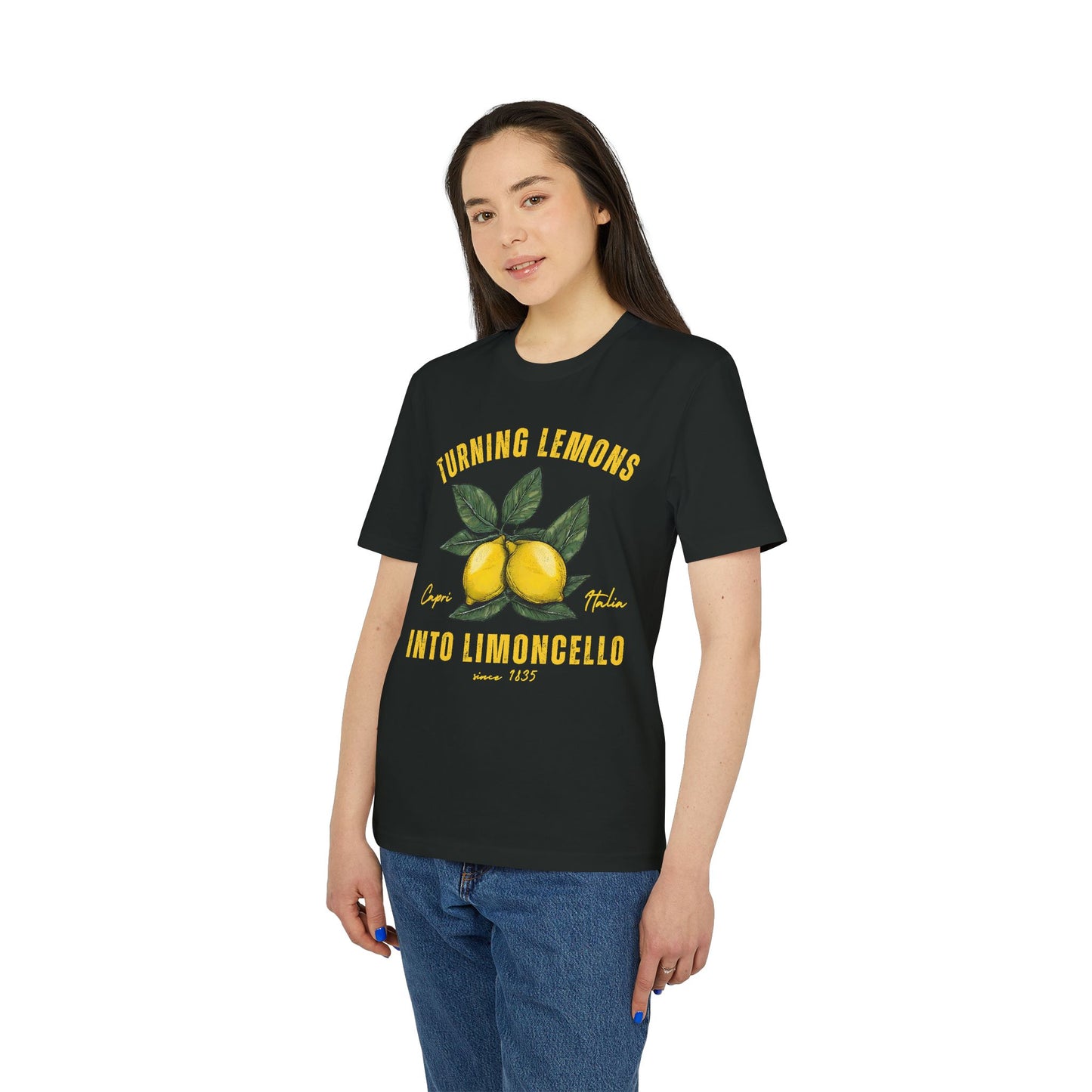 Limoncello Shirt • Limoncello Spritz Tshirt • Capri Italy Shirt • Limone T-Shirt • Zitrone Shirt • Turning Lemons Into Limoncello Tshirt
