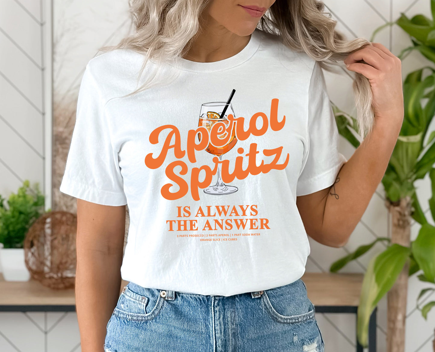 Aperol Spritz is always the answer T-Shirt • Aperol Tshirt • Alcohol Funny Quote • Aperol Statement Tshirt • Drinking Joke • Birthday gift