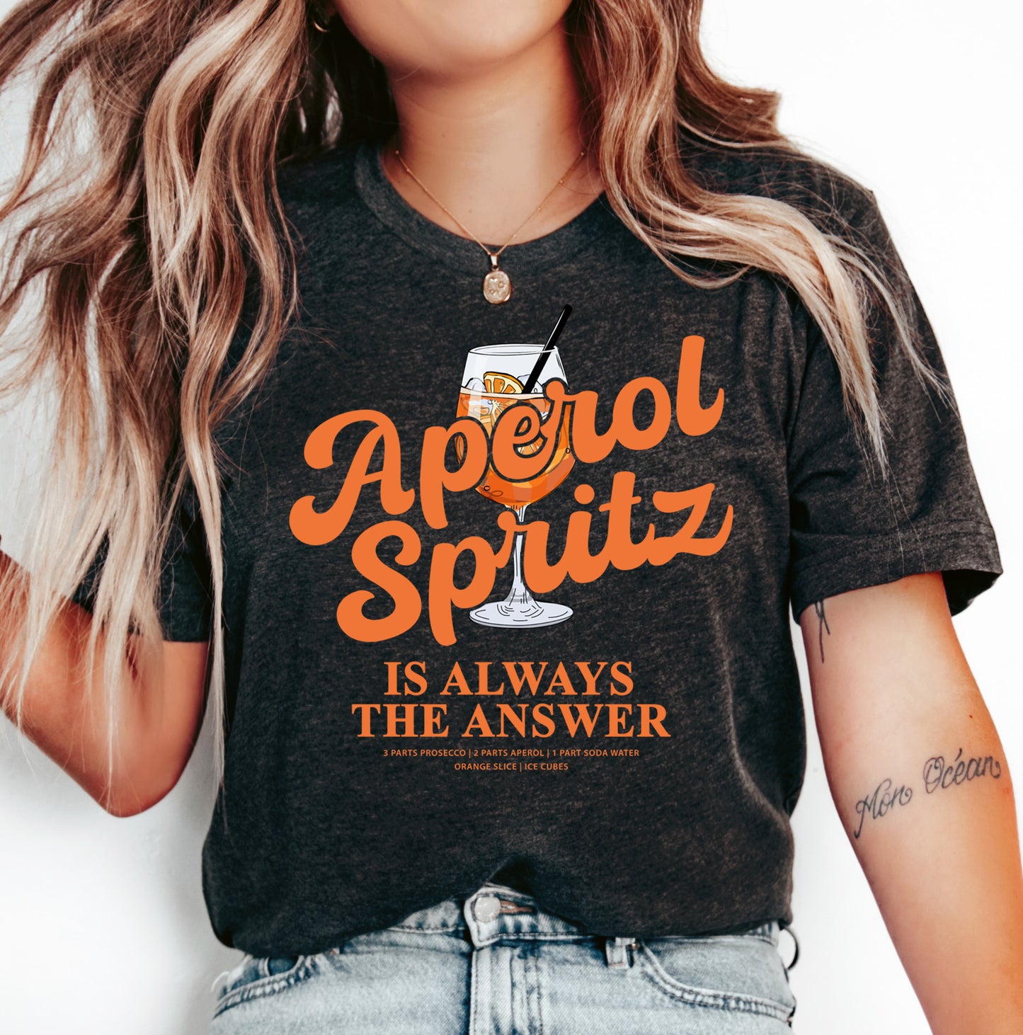 Aperol Spritz is always the answer T-Shirt • Aperol Tshirt • Alcohol Funny Quote • Aperol Statement Tshirt • Drinking Joke • Birthday gift