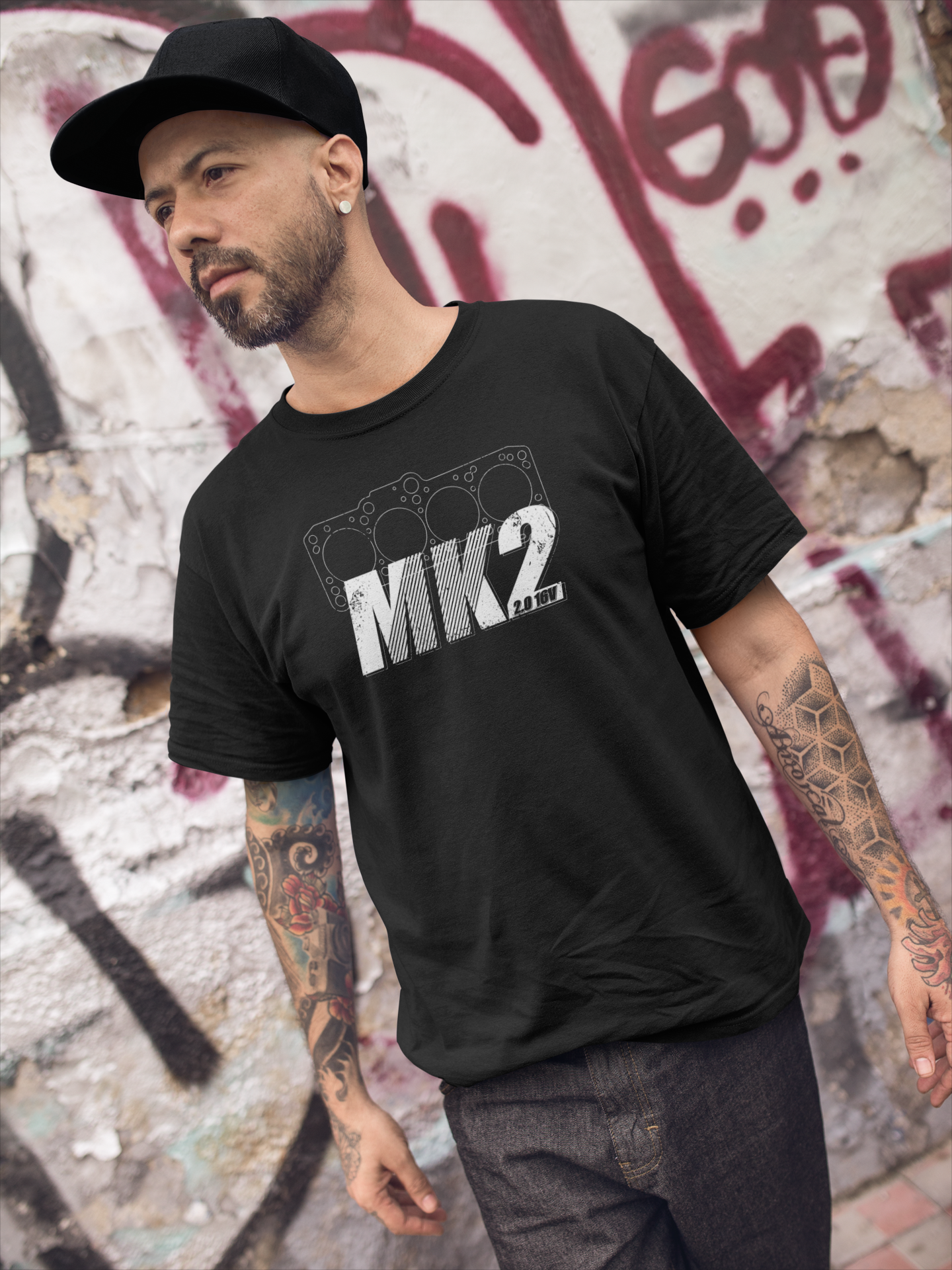 4 Zylinder, Zylinderkopfdichtung, 4 Takter, Vierzylinder, Motor, Golf 2 - Herren Premium Organic Shirt
