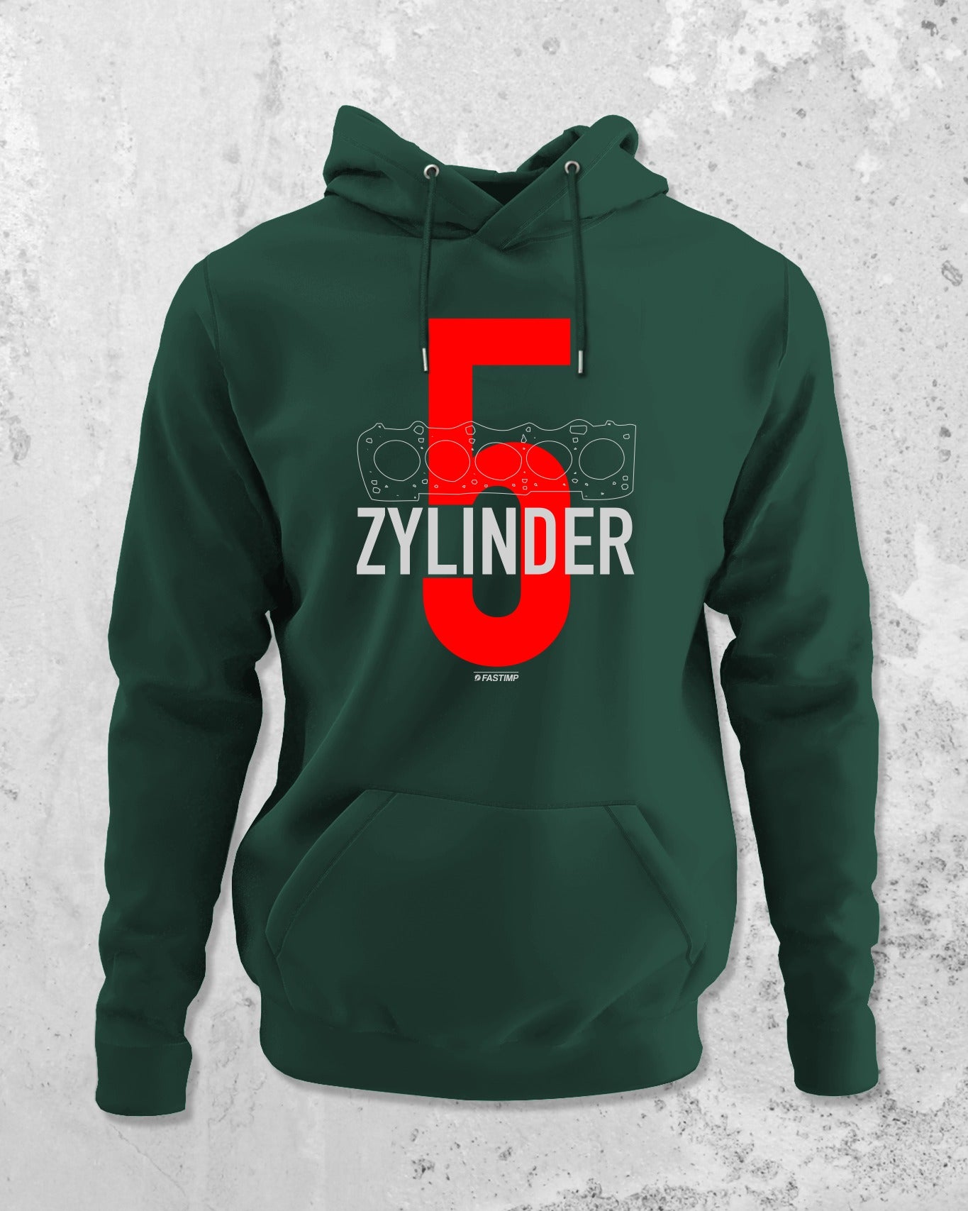 5 Zylinder | Zylinderkopfdichtung - Unisex Organic Hoodie