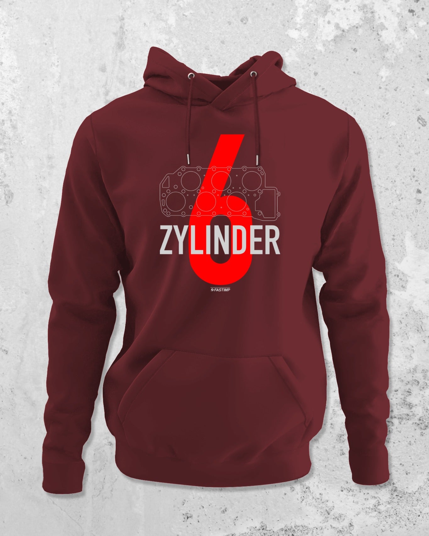 6 Zylinder | Zylinderkopfdichtung - Unisex Organic Hoodie
