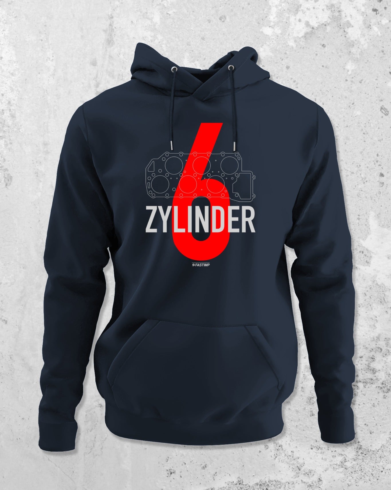6 Zylinder | Zylinderkopfdichtung - Unisex Organic Hoodie