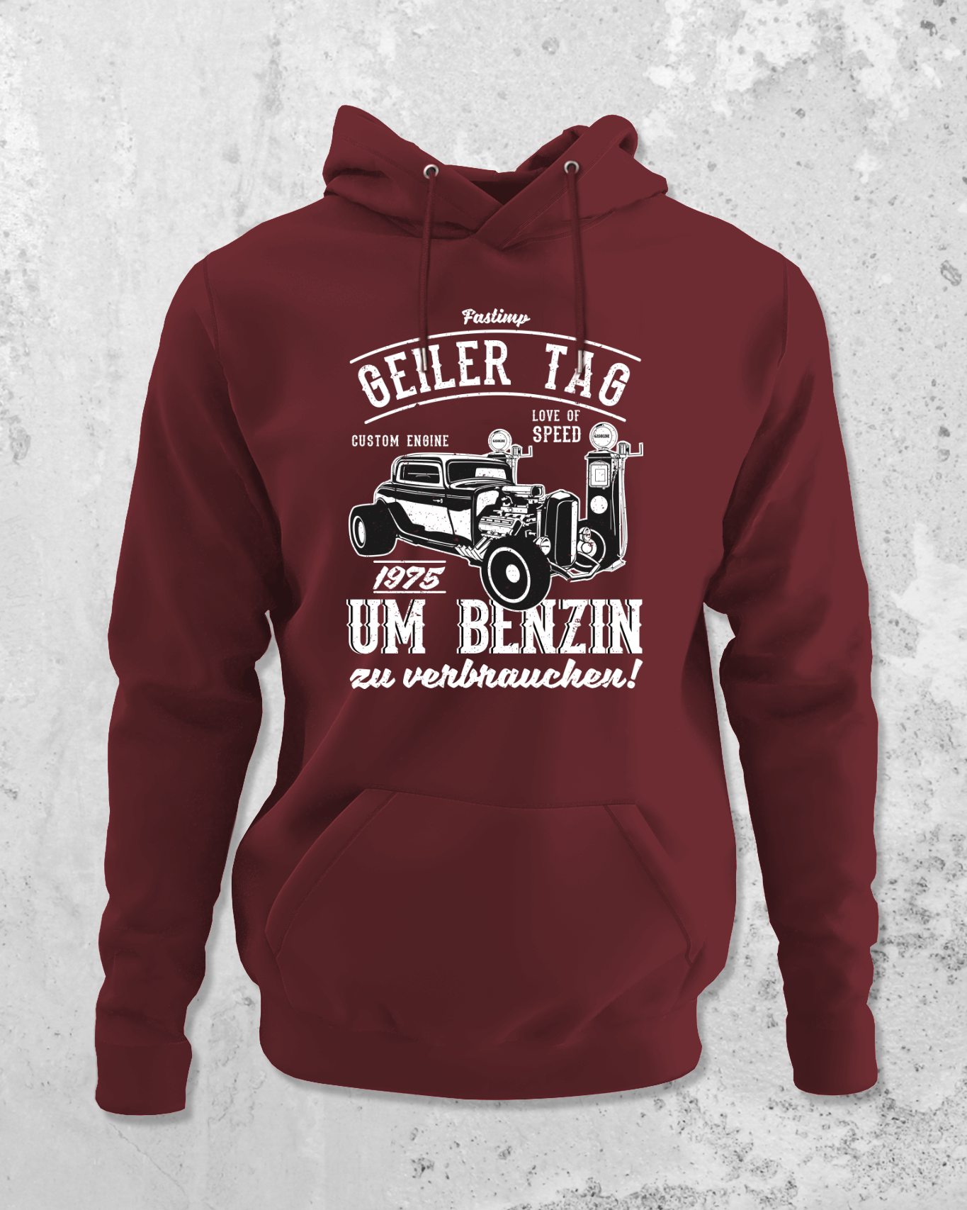 Geiler Tag, um Benzin zu verbrauchen! - Unisex Organic Hoodie