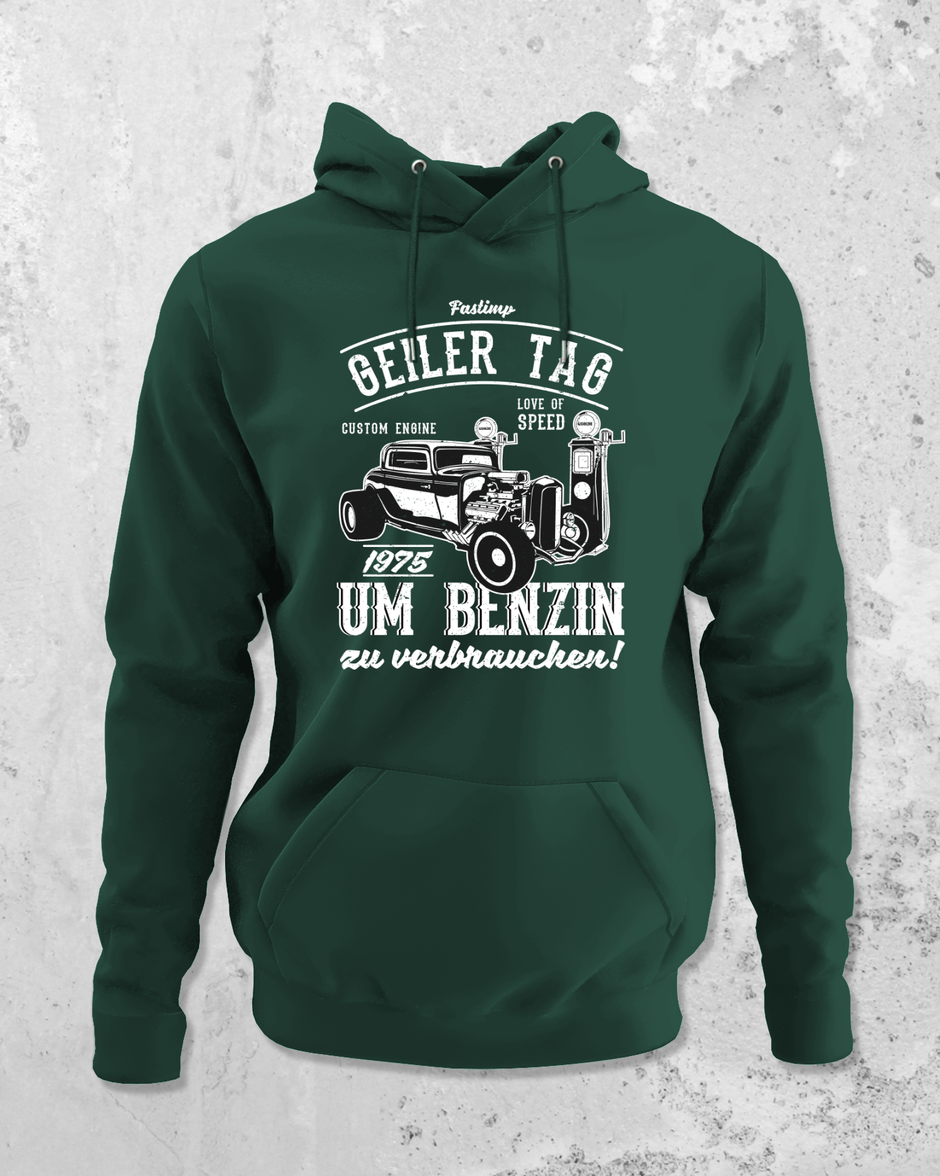 Geiler Tag, um Benzin zu verbrauchen! - Unisex Organic Hoodie