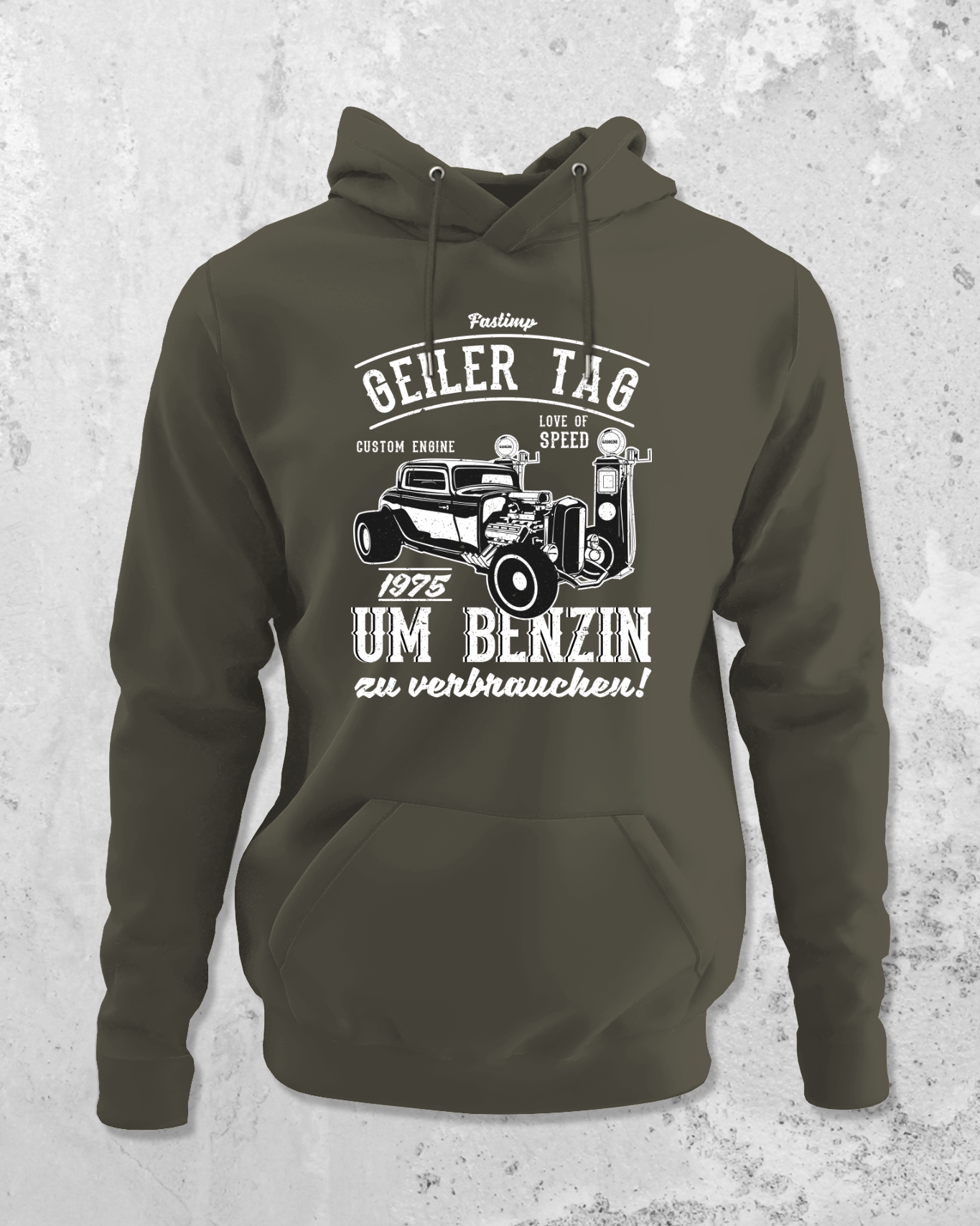 Geiler Tag, um Benzin zu verbrauchen! - Unisex Organic Hoodie