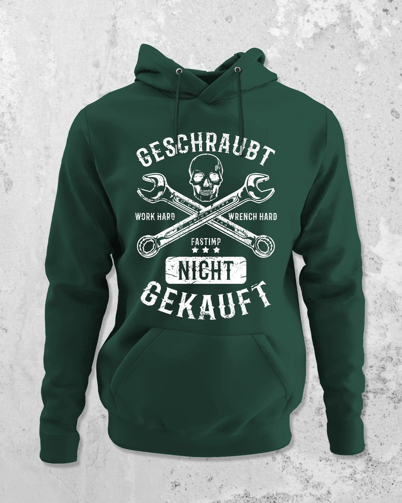 Geschraubt, nicht gekauft - Unisex Organic Hoodie