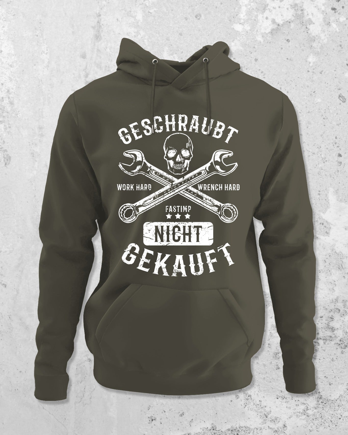 Geschraubt, nicht gekauft - Unisex Organic Hoodie