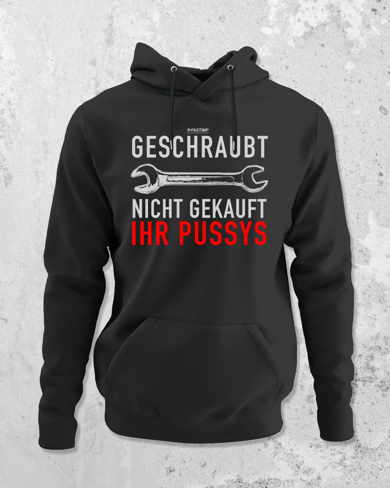 Geschraubt, nicht gekauft, ihr Pussys - Unisex Organic Hoodie