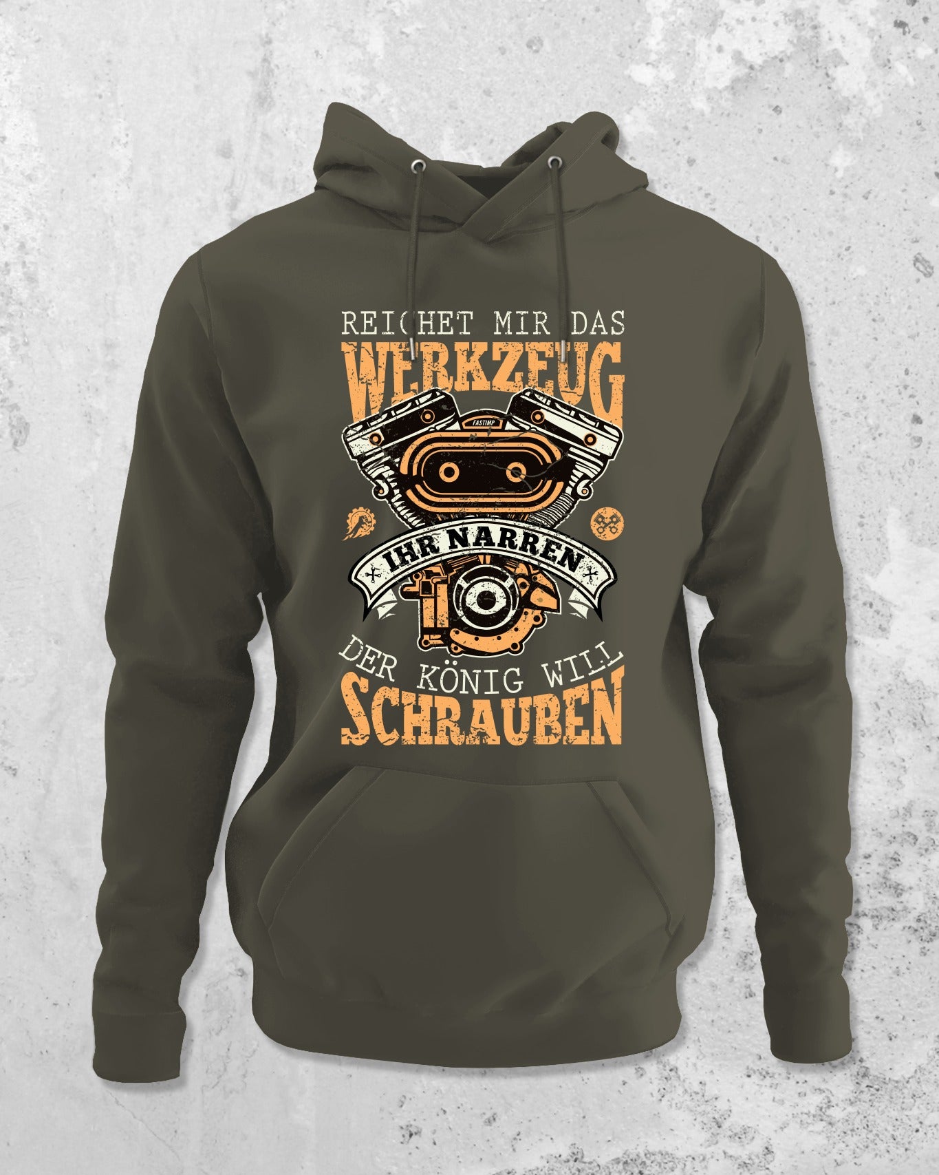 Reichet mir das Werkzeug ihr Narren - Unisex Organic Hoodie