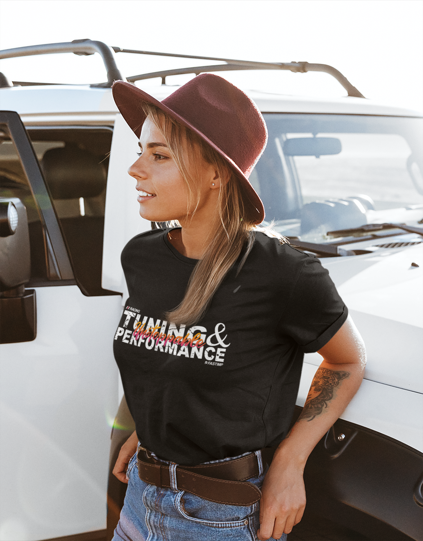 Unstoppable - Tuning & Performance - Damen Premium Organic Shirt