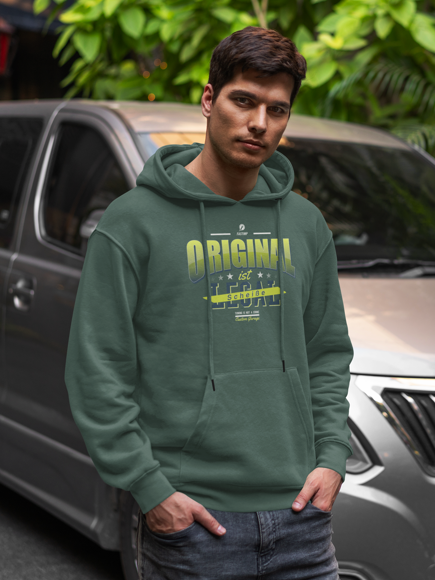 Original ist scheiße - Unisex Organic Hoodie