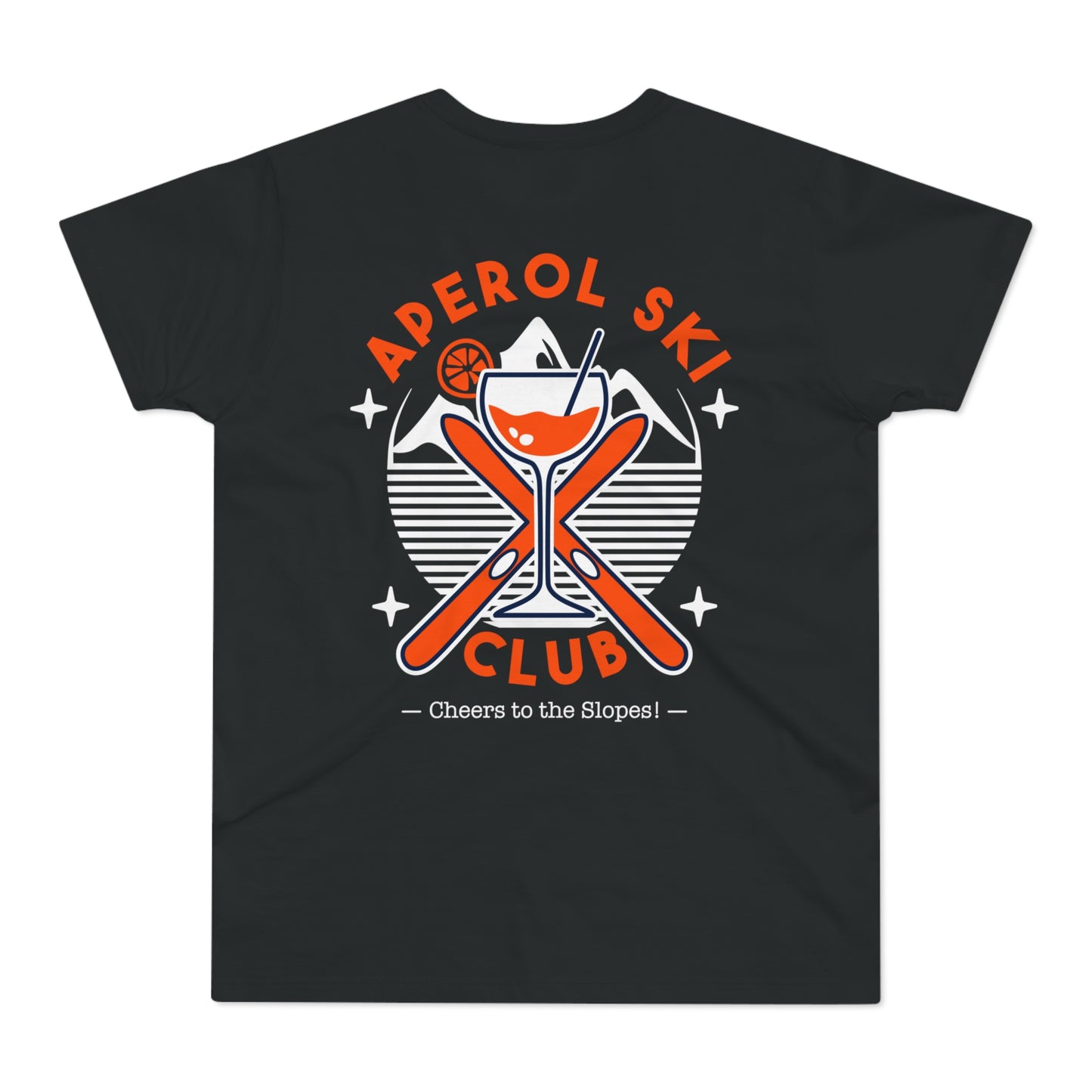 Aperol Ski Club Shirt • Lustiges Après Ski T-Shirt mit Aperol Spritz Print • Winter Party Outfit • Geschenk für Skifahrer und Snowboarder