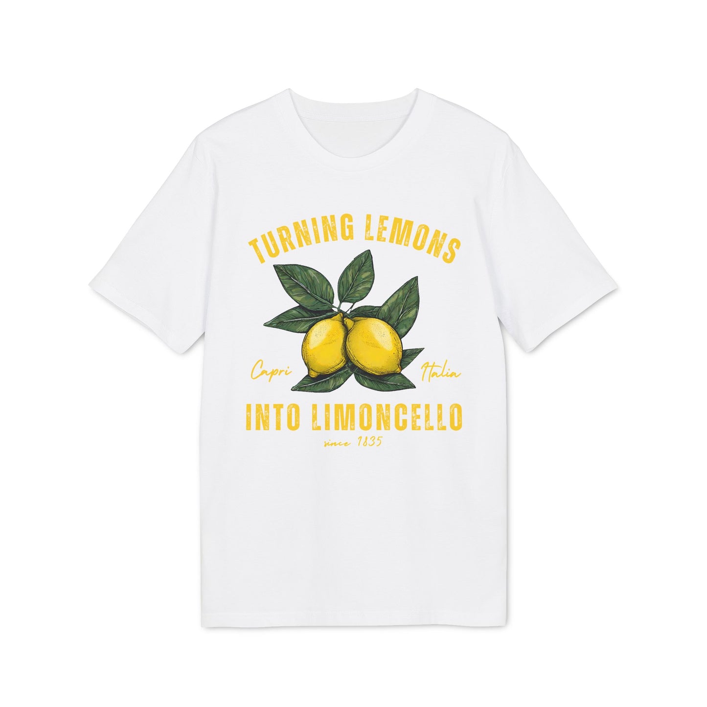 Limoncello Shirt • Limoncello Spritz Tshirt • Capri Italy Shirt • Limone T-Shirt • Zitrone Shirt • Turning Lemons Into Limoncello Tshirt