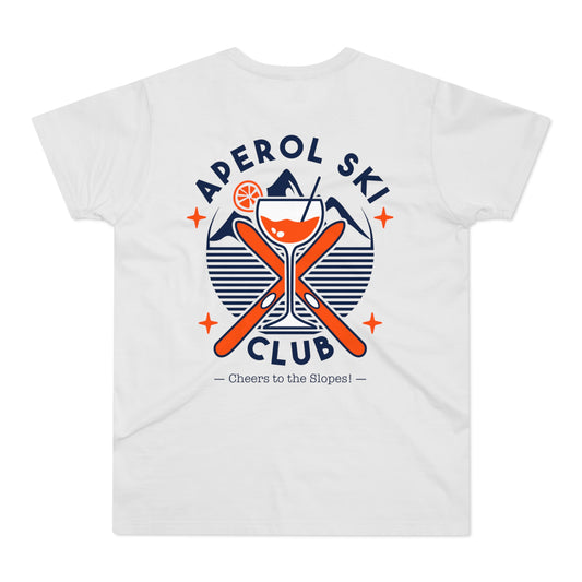 Aperol Ski Club Shirt • Lustiges Après Ski T-Shirt mit Aperol Spritz Print • Winter Party Outfit • Geschenk für Skifahrer und Snowboarder