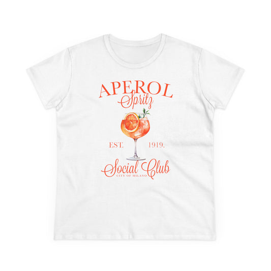 Aperol Tshirt • Aperol Spritz Shirt • Spritz Social Club Tshirt • Trendy Summer Shirt • Bachelorette Tshirt JGA • Cocktail Party Outfit