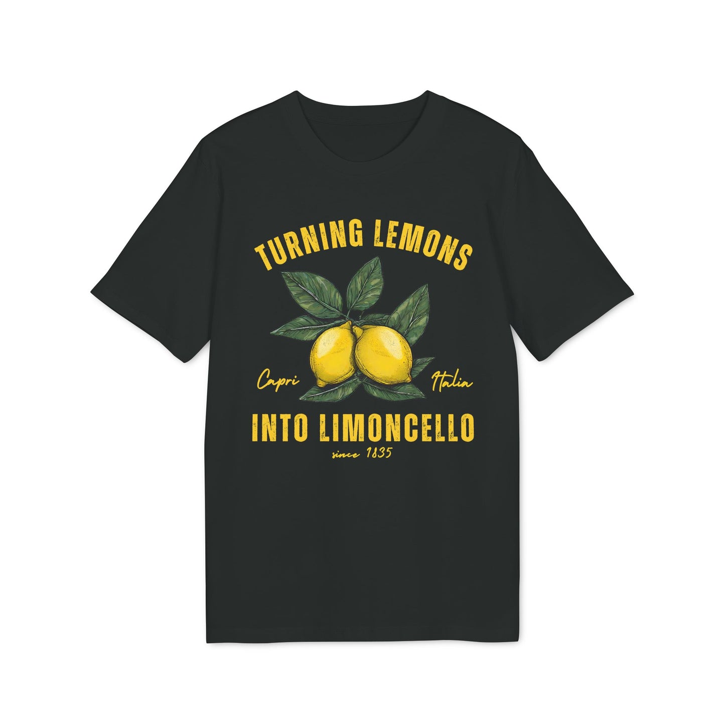 Limoncello Shirt • Limoncello Spritz Tshirt • Capri Italy Shirt • Limone T-Shirt • Zitrone Shirt • Turning Lemons Into Limoncello Tshirt