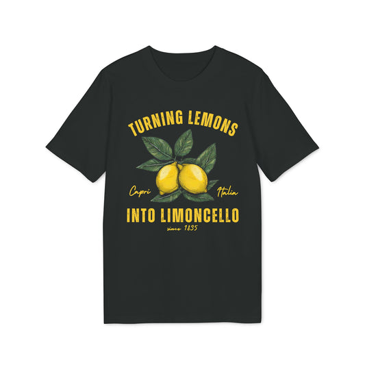 Limoncello Shirt • Limoncello Spritz Tshirt • Capri Italy Shirt • Limone T-Shirt • Zitrone Shirt • Turning Lemons Into Limoncello Tshirt