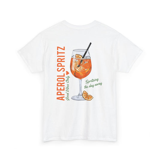 Aesthetic T-Shirt • Aperol Spritz Backprint • Aperol Shirt Mann • Holy Aperoli Vintage Tshirt • Alkohol Geschenk • Shirt Aperol Aperitifo