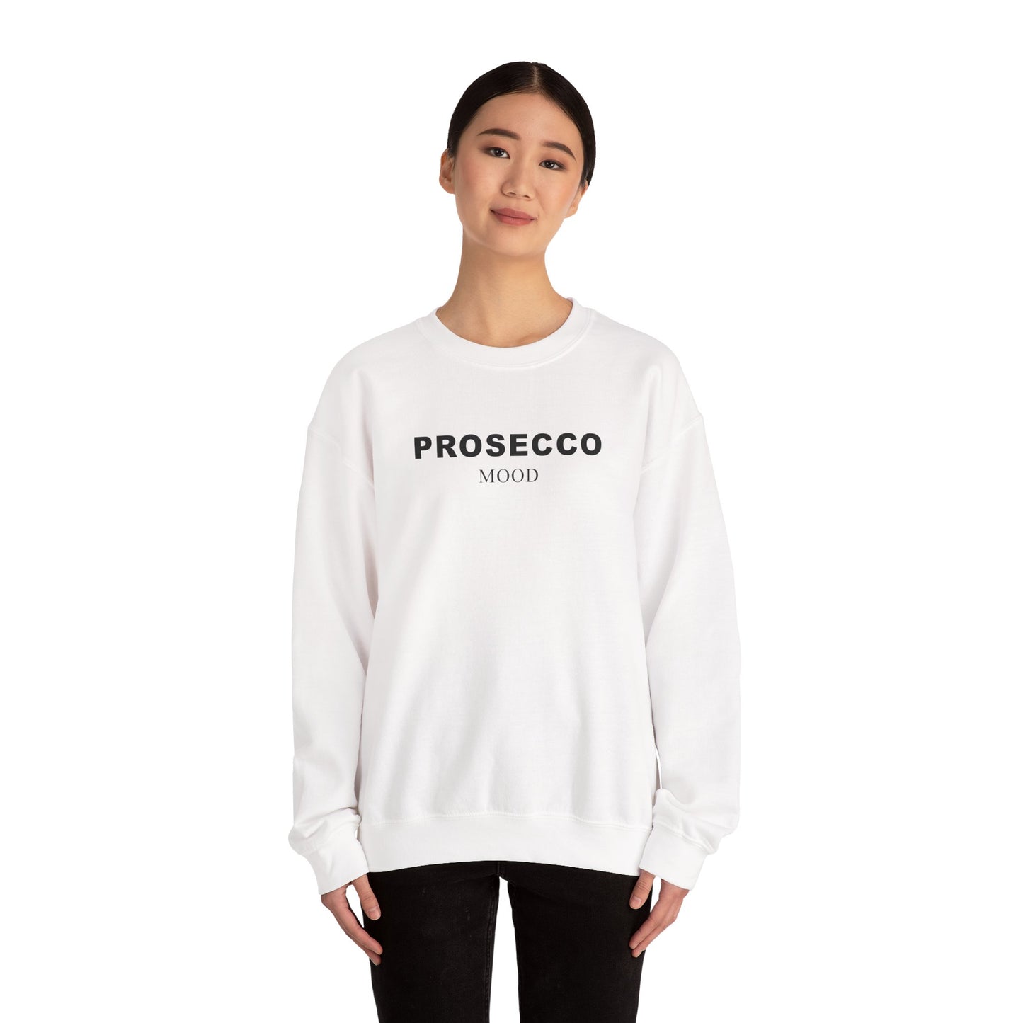 Prosecco Mood Sweater • Stylischer Statement Pullover • Sekt Sweatshirt • Geschenk für Prosecco-Fans • Mädelsausflug Pulli minimalistisch