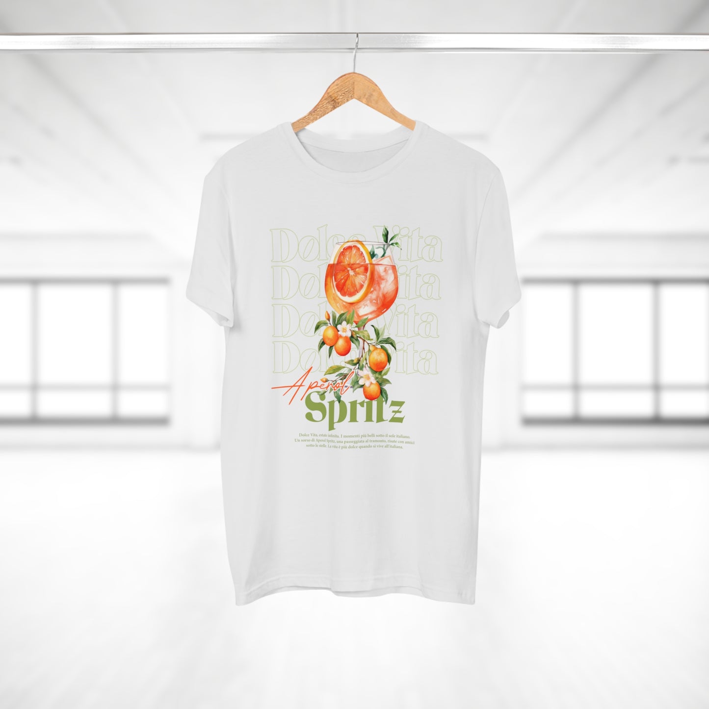 Aperol Tshirt La Dolce Vita • Aperol Spritz Shirt • Trending Fashion T-Shirt Mädelstrip • Festival Outfit Alcohol • Geschenk Mann Geburtstag