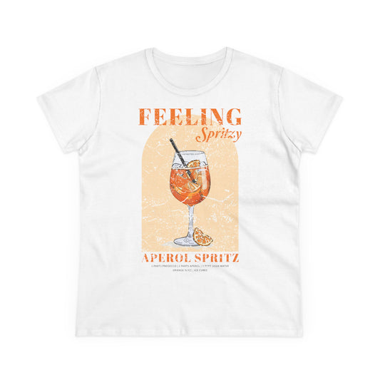 Aperol Spritz Tshirt • Feeling Spritzy • Vintage Aperitivo Shirt • Italian Apparel • Summer Tee • Cocktail Party T-Shirt • Aperollin