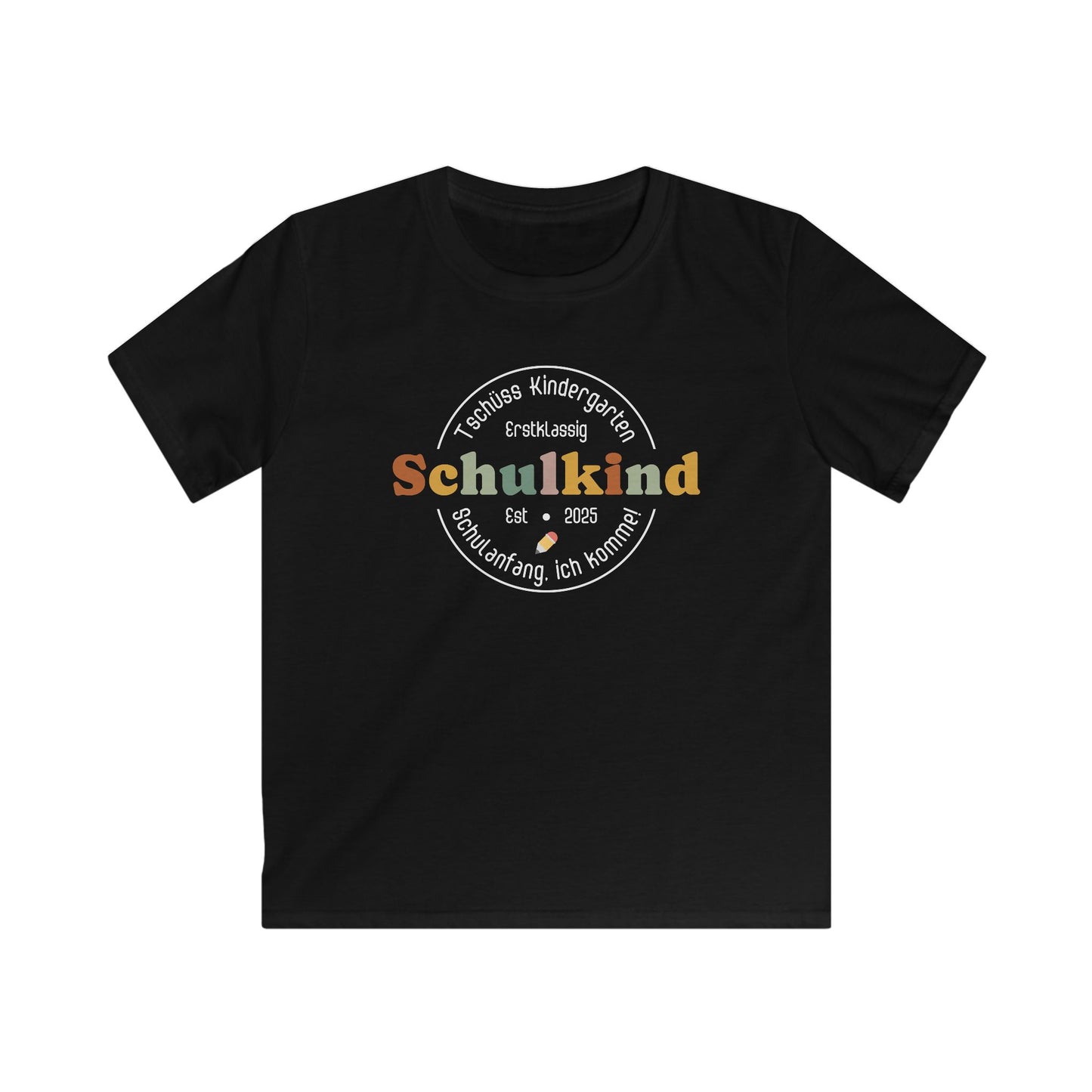 Schulkind 2025 T-Shirt Schulanfang Kinder Shirt