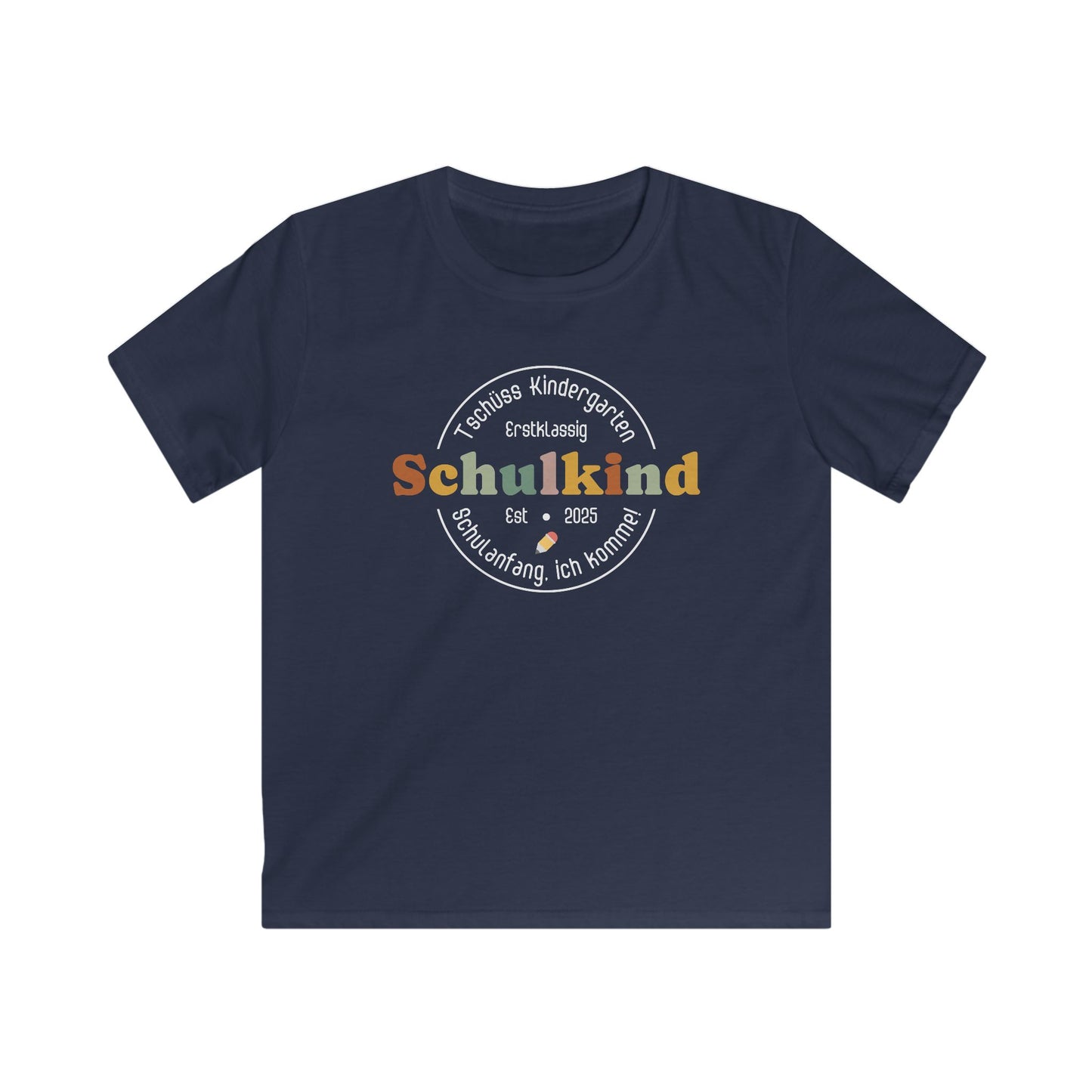 Schulkind 2025 T-Shirt Schulanfang Kinder Shirt