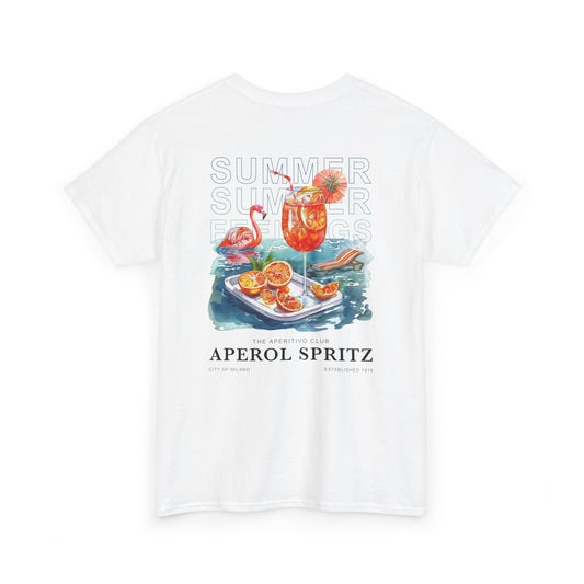 Aperol Spritz T-Shirt • Aperol Spritz Summer Feelings Shirt Flamingo • Cocktail Geschenk • JGA Crew Malle Shirt • Trendiges Sommer Shirt