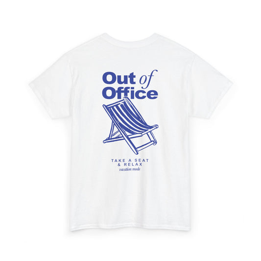 Out of Office Shirt • Urlaub T-Shirt mit Liegestuhl • Sommer Vacation Mode Tshirt • Sommer Shirt für Reise • Geschenk für Travel Lovers