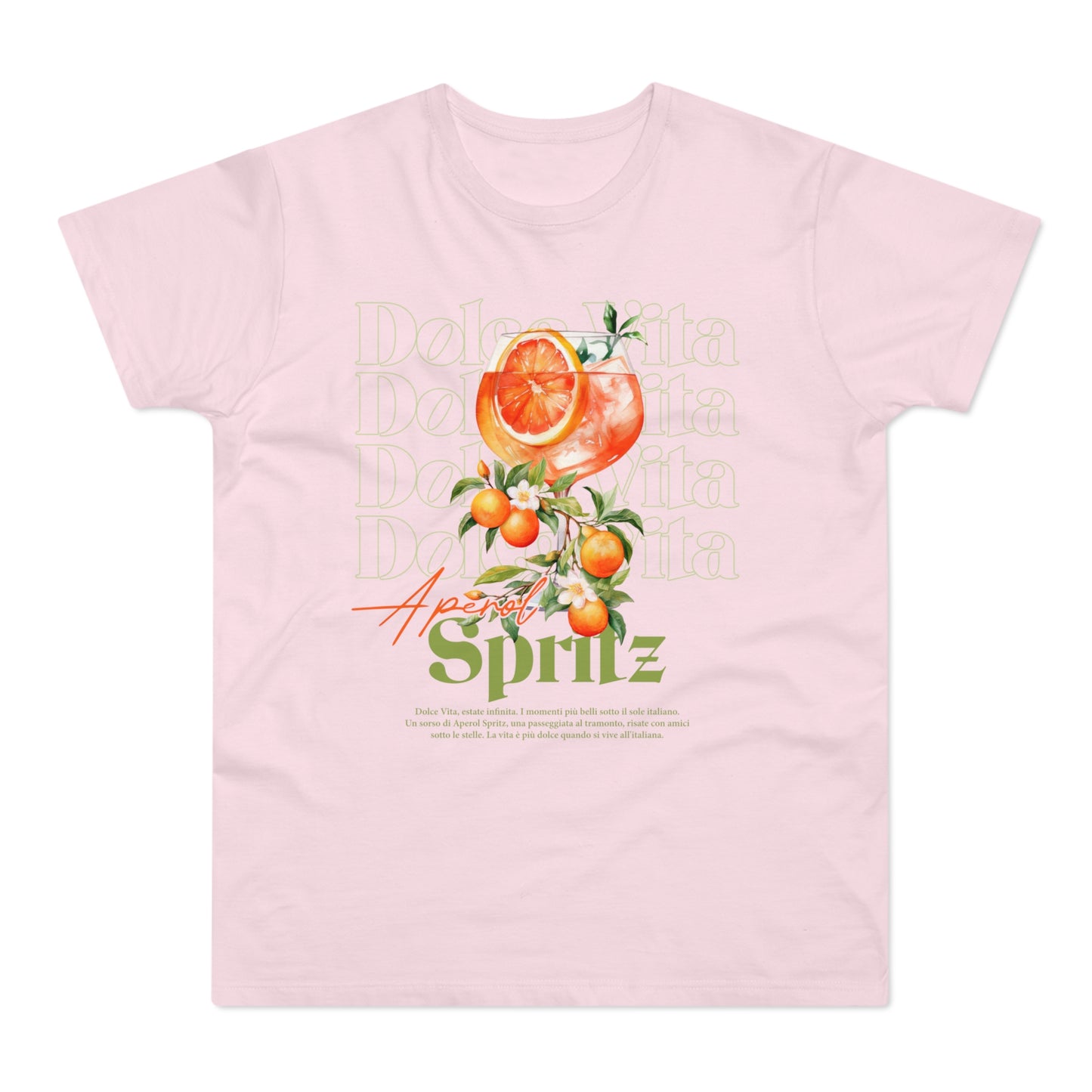 Aperol Tshirt La Dolce Vita • Aperol Spritz Shirt • Trending Fashion T-Shirt Mädelstrip • Festival Outfit Alcohol • Geschenk Mann Geburtstag
