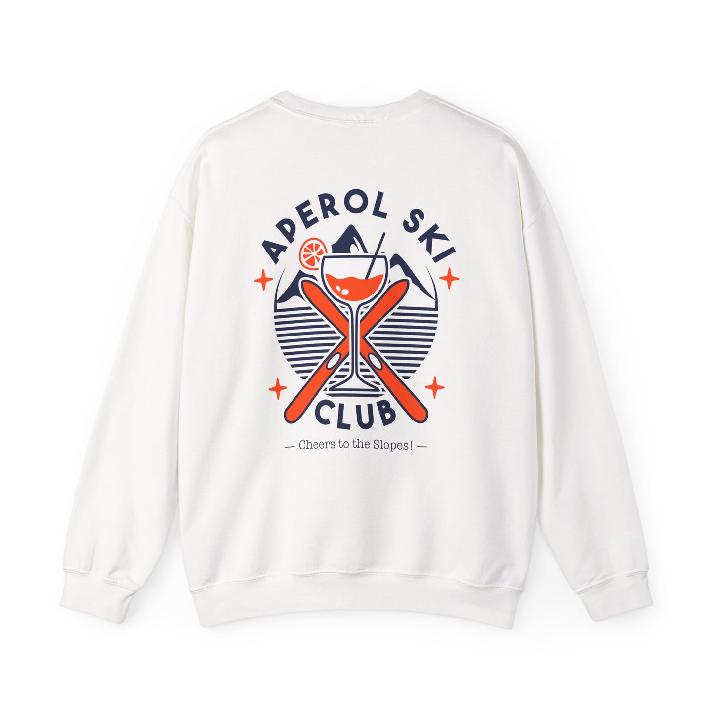 Apres Ski Pullover • Aperol Ski Club Sweatshirt • Aperol Spritz Pullover Damen • Ski-Party Pulli • Skifahren Sweater • Skifahrer Geschenk