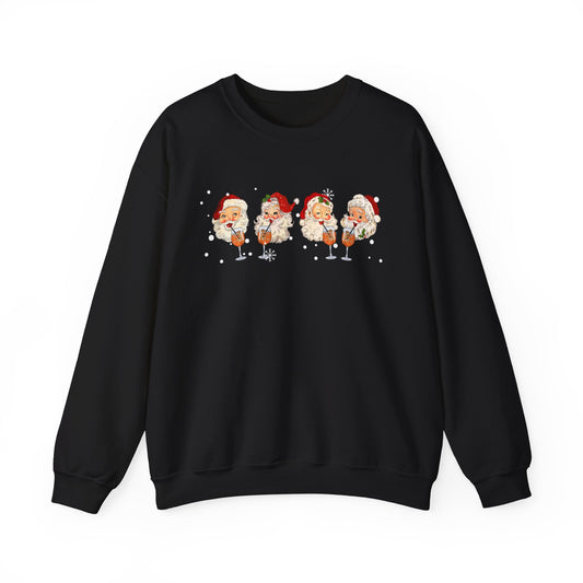 Aperol Christmas Sweater • Lustiger Weihnachts Pullover • Retro Santa Sweatshirt mit Aperol Spritz • Witziges Xmas Outfit & Geschenkidee
