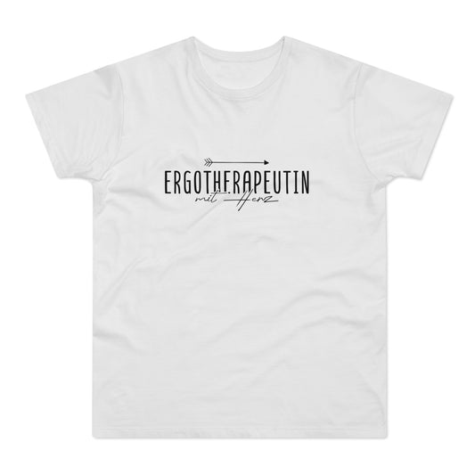 Ergotherapeutin mit Herz Shirt • Geschenk für Ergotherapie Frauen • Ergotherapie Shirt • Liebevolles Dankeschön für Therapeutinnen Beruf