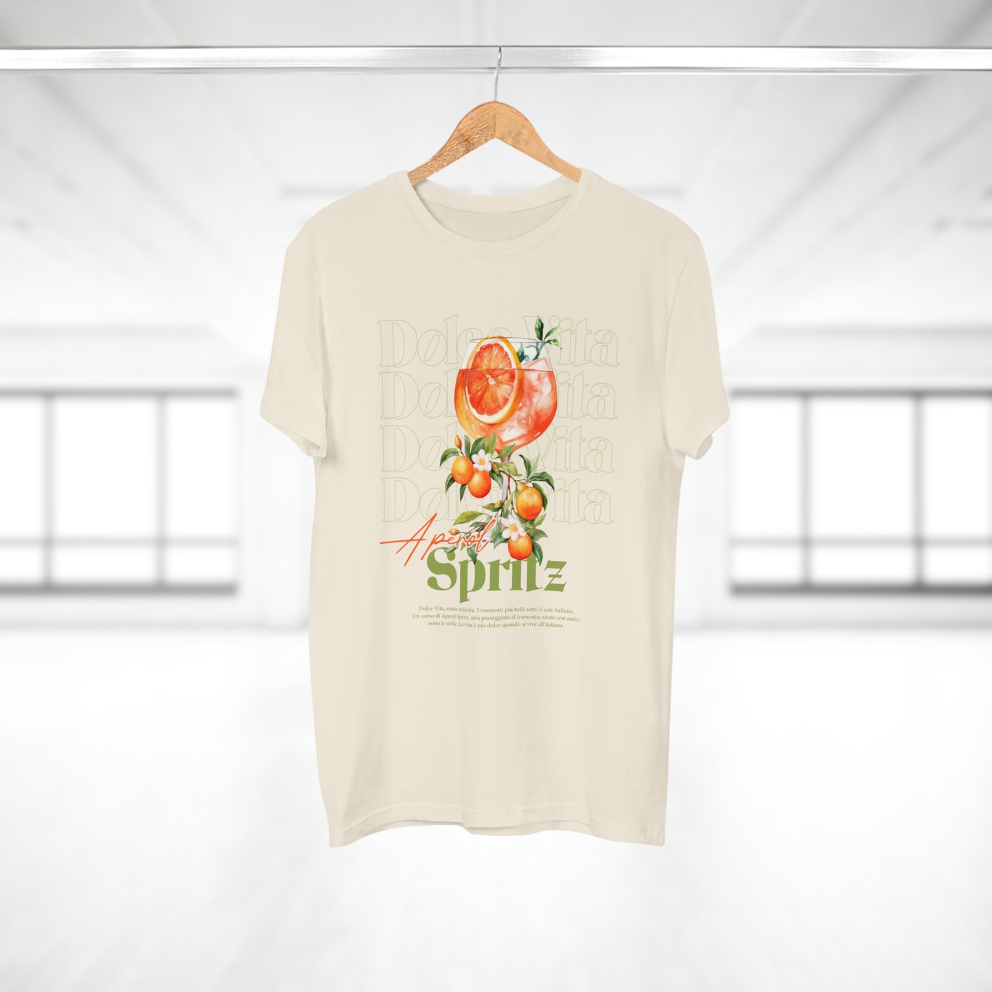 Aperol Tshirt La Dolce Vita • Aperol Spritz Shirt • Trending Fashion T-Shirt Mädelstrip • Festival Outfit Alcohol • Geschenk Mann Geburtstag