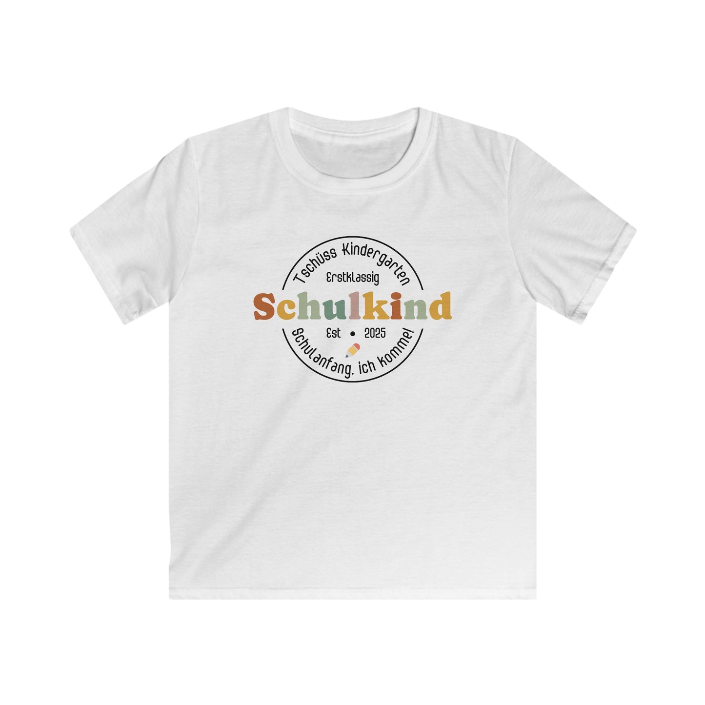 Schulkind 2025 T-Shirt Schulanfang Kinder Shirt