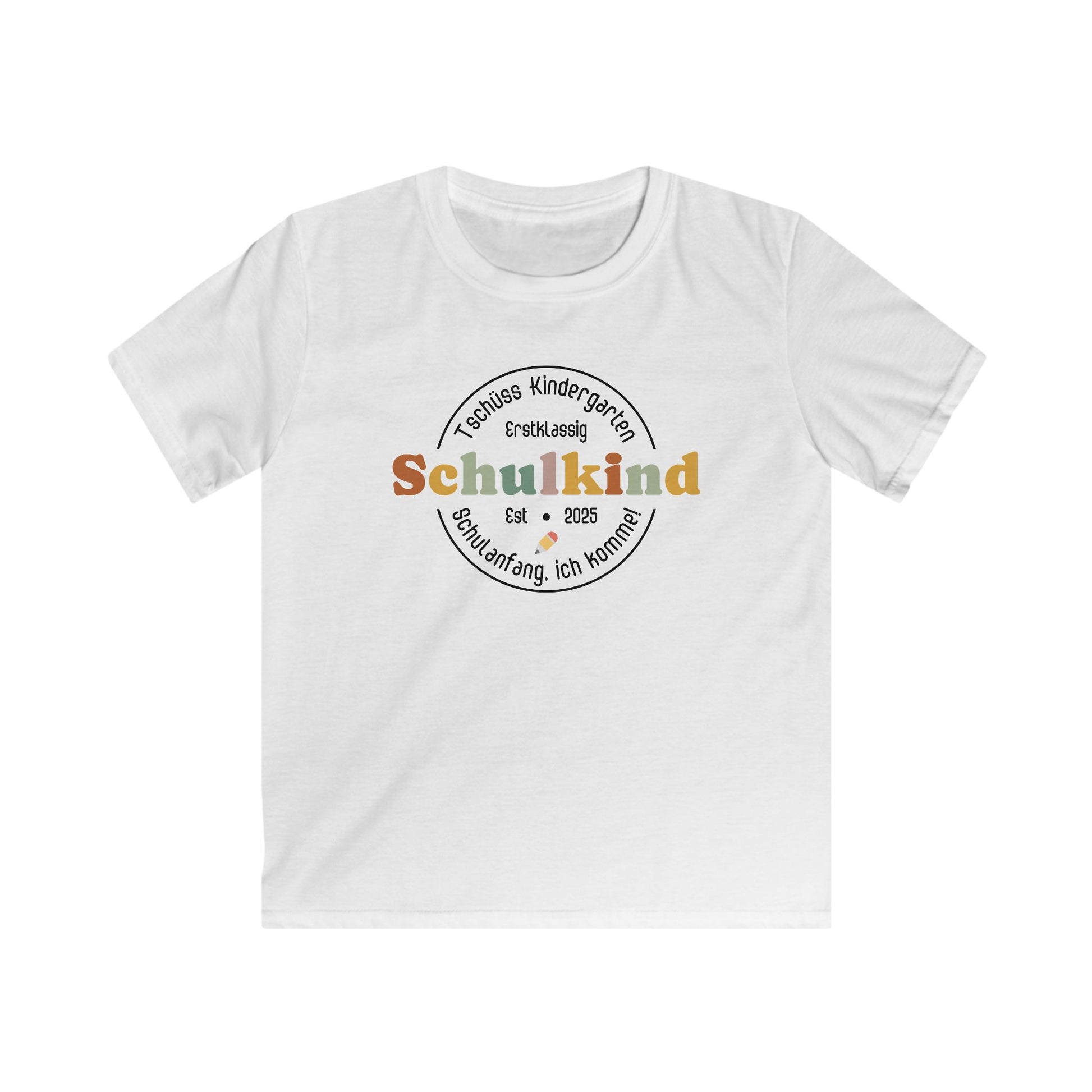 Schulkind 2025 T-Shirt Schulanfang Kinder Shirt
