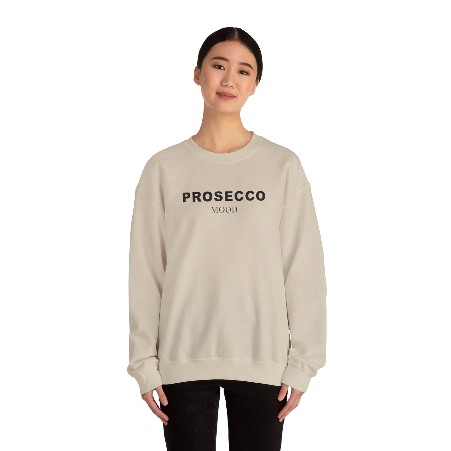 Prosecco Mood Sweater • Stylischer Statement Pullover • Sekt Sweatshirt • Geschenk für Prosecco-Fans • Mädelsausflug Pulli minimalistisch