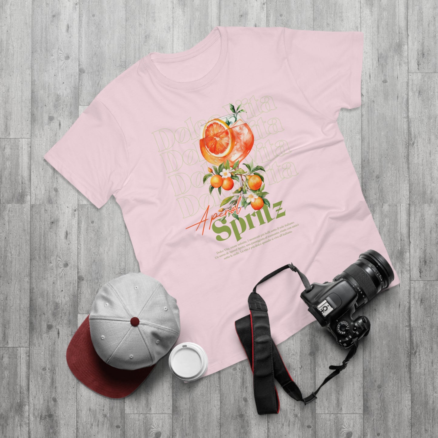 Aperol Tshirt La Dolce Vita • Aperol Spritz Shirt • Trending Fashion T-Shirt Mädelstrip • Festival Outfit Alcohol • Geschenk Mann Geburtstag
