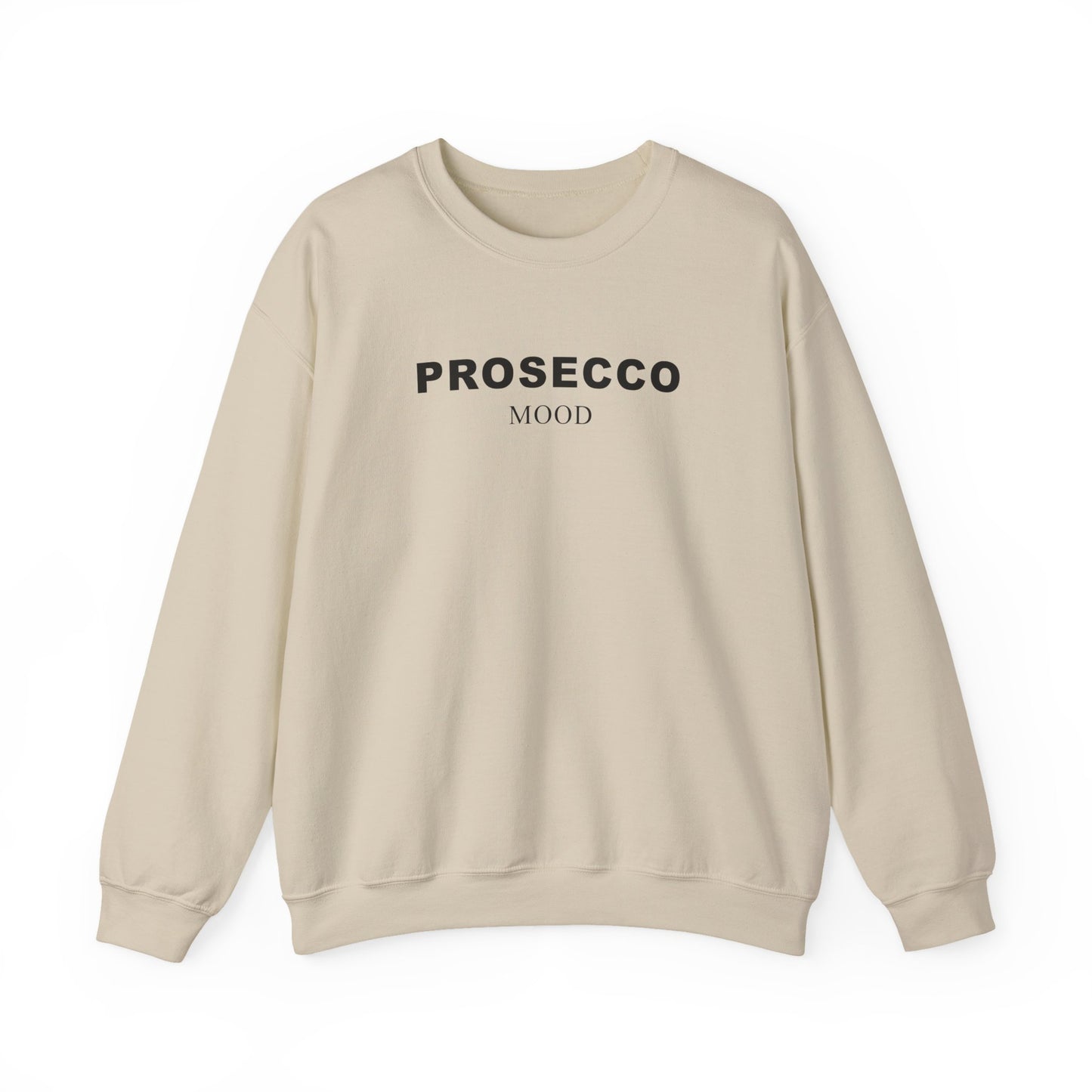 Prosecco Mood Sweater • Stylischer Statement Pullover • Sekt Sweatshirt • Geschenk für Prosecco-Fans • Mädelsausflug Pulli minimalistisch