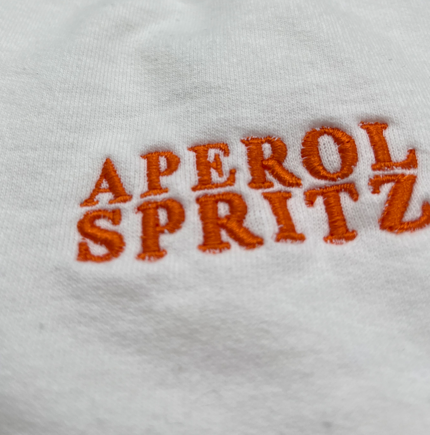 Aperol Spritz Pullover bestickt • Aperol Sweatshirt mit Stick • Embroidery Spritz Sweater Cocktail • Aperitivo Pulli Geschenk Beste Freundin