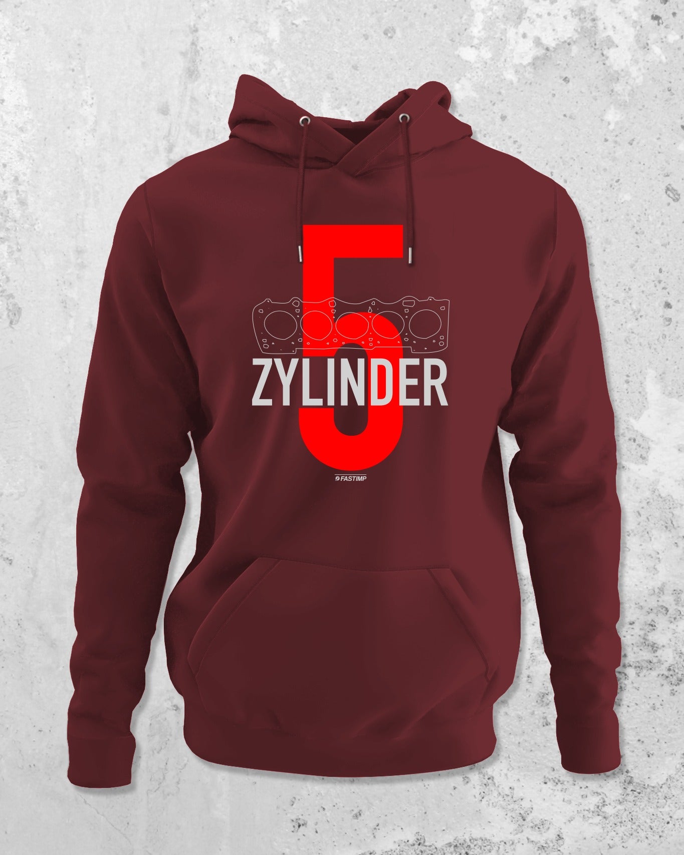 5 Zylinder | Zylinderkopfdichtung  - Unisex Organic Hoodie